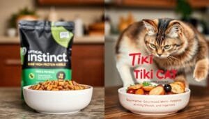 Read more about the article Instinct Cat Food vs Tiki Cat: Which Brand to Choose?