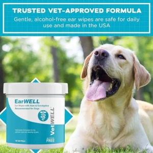 dog ear wipes