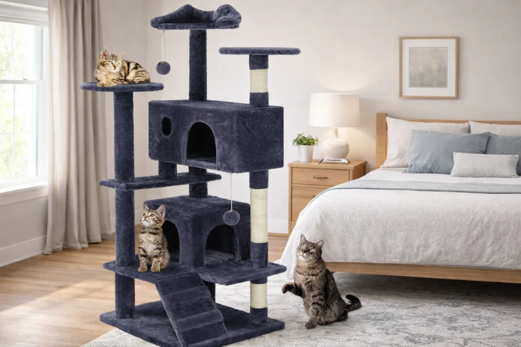 best cat tower for large cats