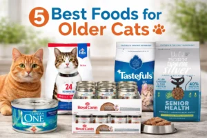 Read more about the article 5 Best Foods for Older Cats in 2026 | Healthy Senior Cat Nutrition