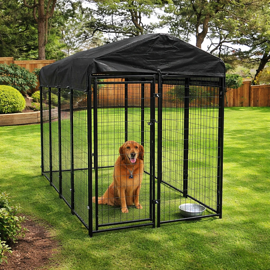 outdoor dog kennel