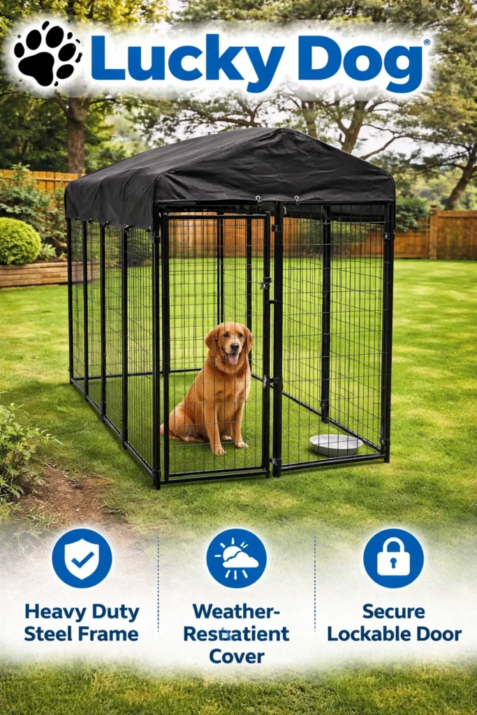 outdoor dog kennel