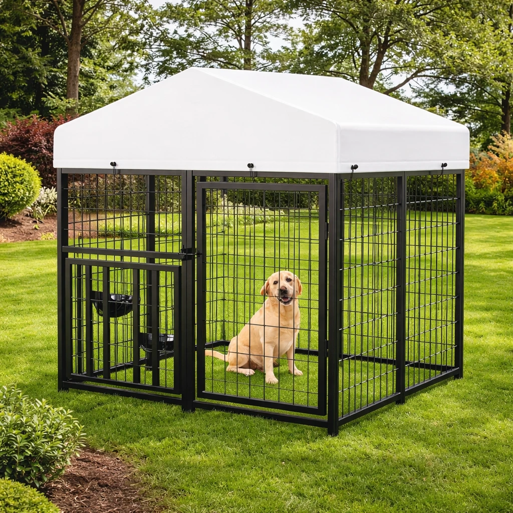 outdoor dog kennel