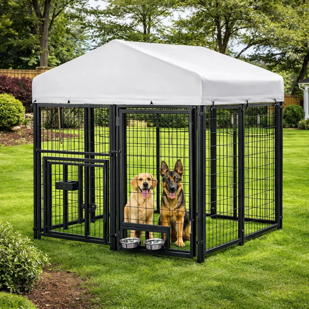 outdoor dog kennel