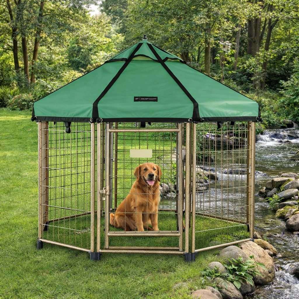 outdoor dog kennel
