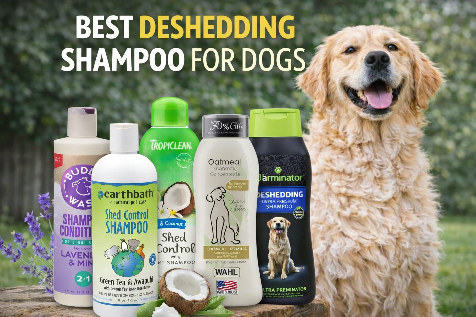 Read more about the article 5 Best Deshedding Shampoo for Dogs